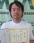 男子40歳優勝・菊池 憲司