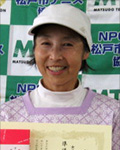 女子55歳準優勝・市川　桂子
