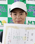 女子50歳３位・大野木　博美