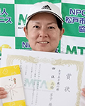 女子50歳４位・高橋　享子