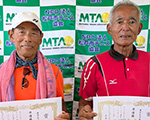 準優勝：小倉秀･安孫子誠一